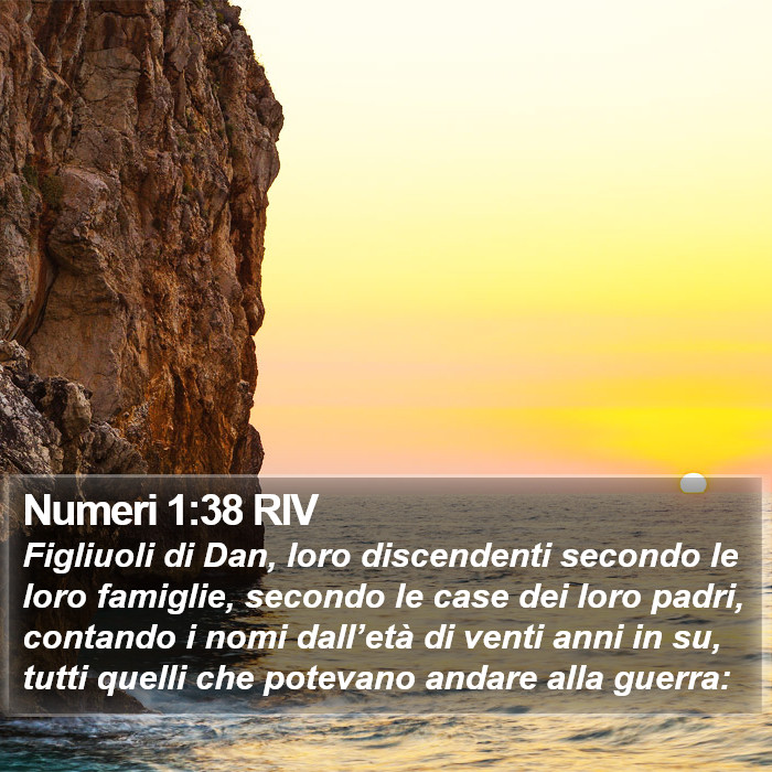 Numeri 1:38 RIV Bible Study