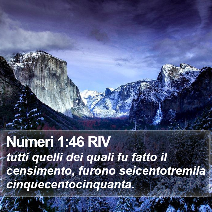 Numeri 1:46 RIV Bible Study