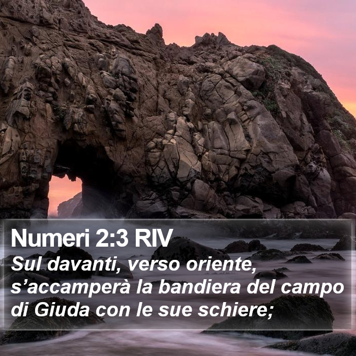 Numeri 2:3 RIV Bible Study