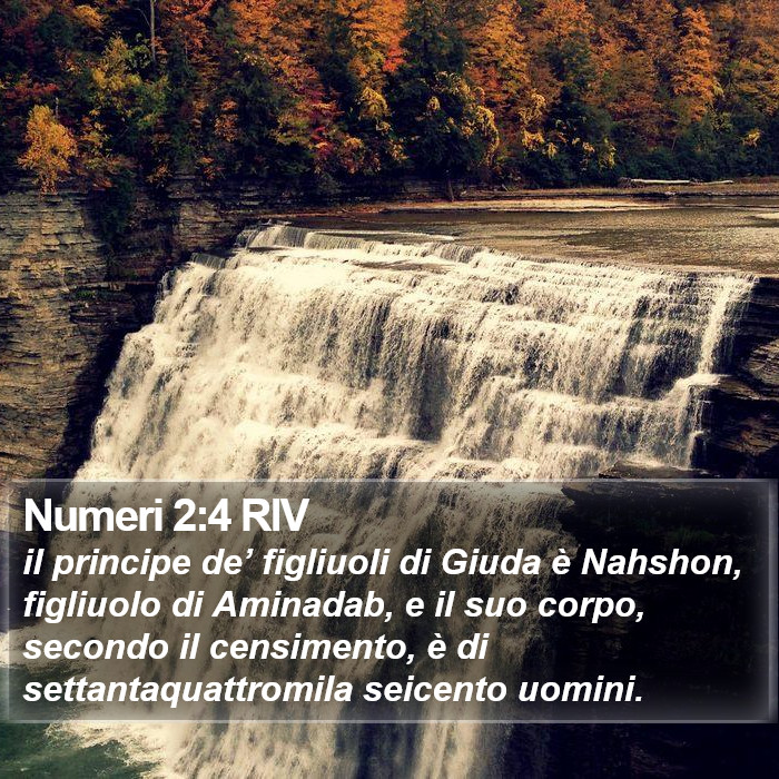 Numeri 2:4 RIV Bible Study