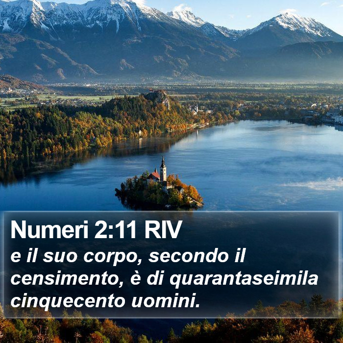 Numeri 2:11 RIV Bible Study