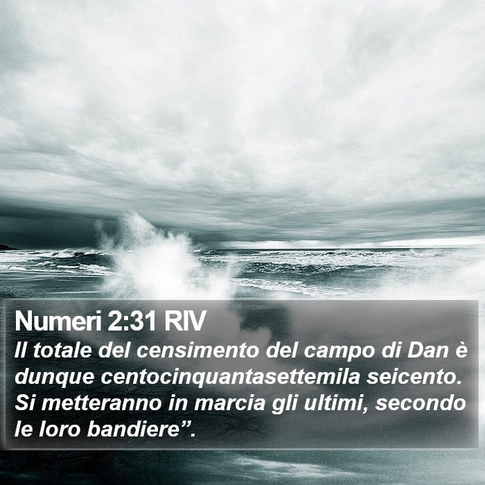 Numeri 2:31 RIV Bible Study