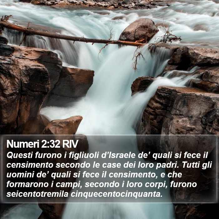 Numeri 2:32 RIV Bible Study