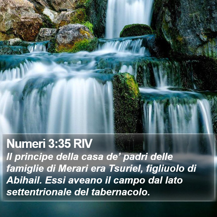 Numeri 3:35 RIV Bible Study