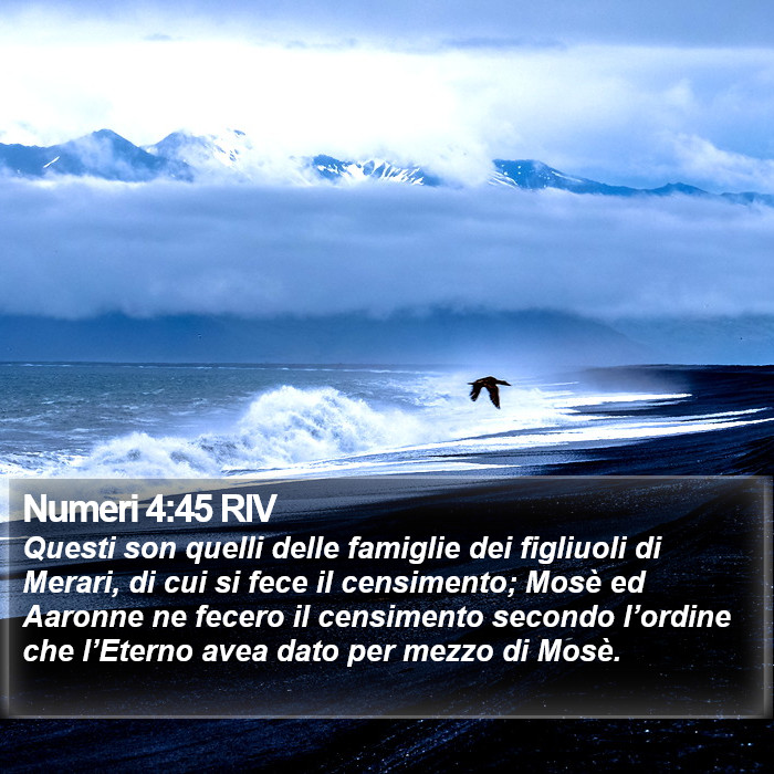 Numeri 4:45 RIV Bible Study