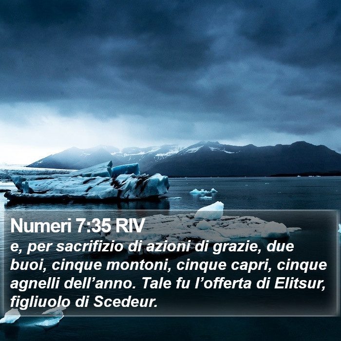 Numeri 7:35 RIV Bible Study