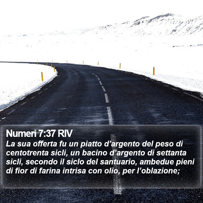 Numeri 7:37 RIV Bible Study