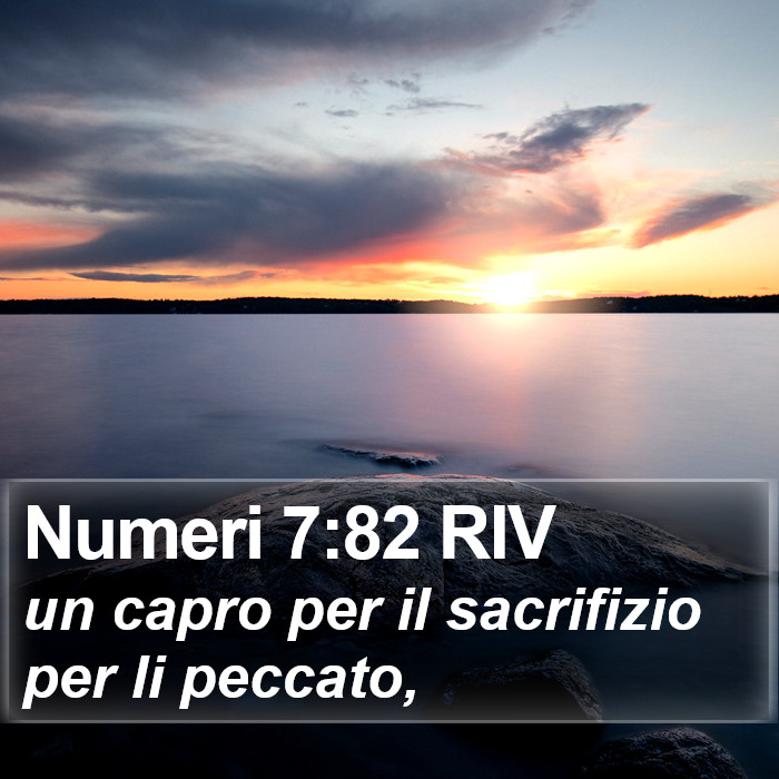 Numeri 7:82 RIV Bible Study