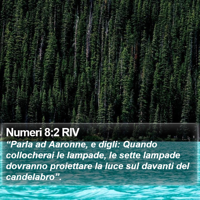 Numeri 8:2 RIV Bible Study