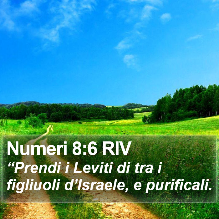Numeri 8:6 RIV Bible Study