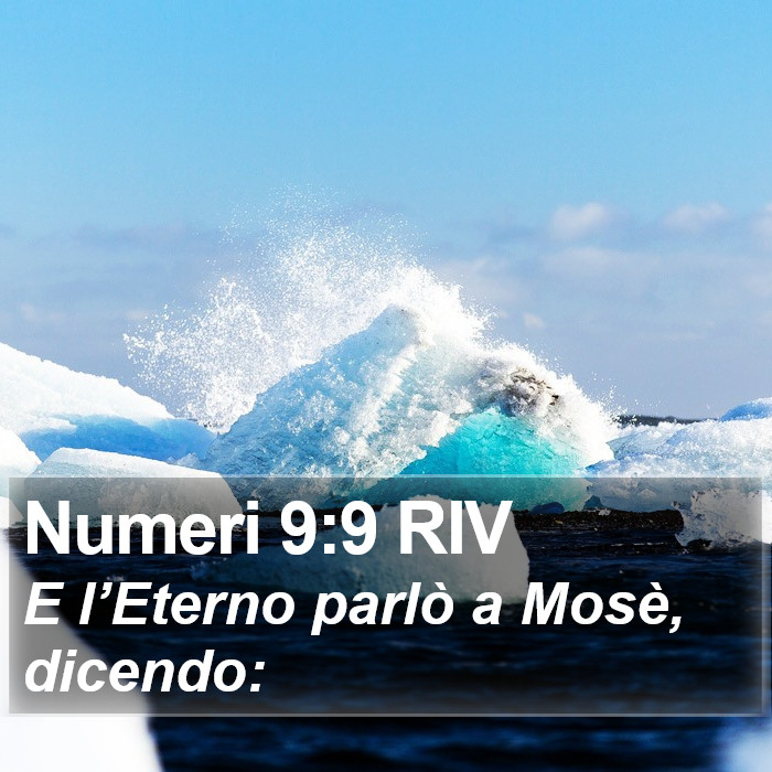 Numeri 9:9 RIV Bible Study