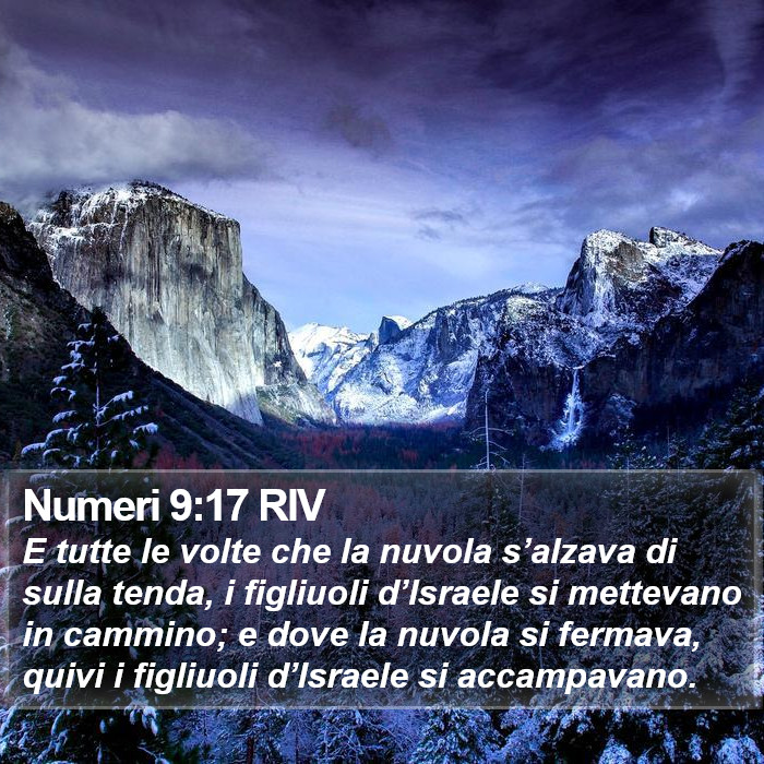 Numeri 9:17 RIV Bible Study