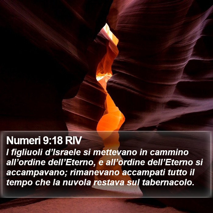 Numeri 9:18 RIV Bible Study