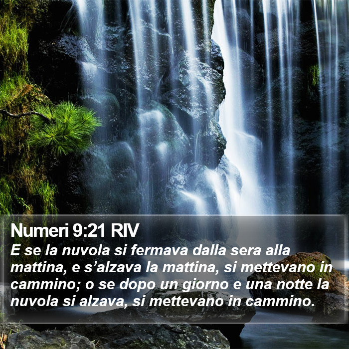 Numeri 9:21 RIV Bible Study