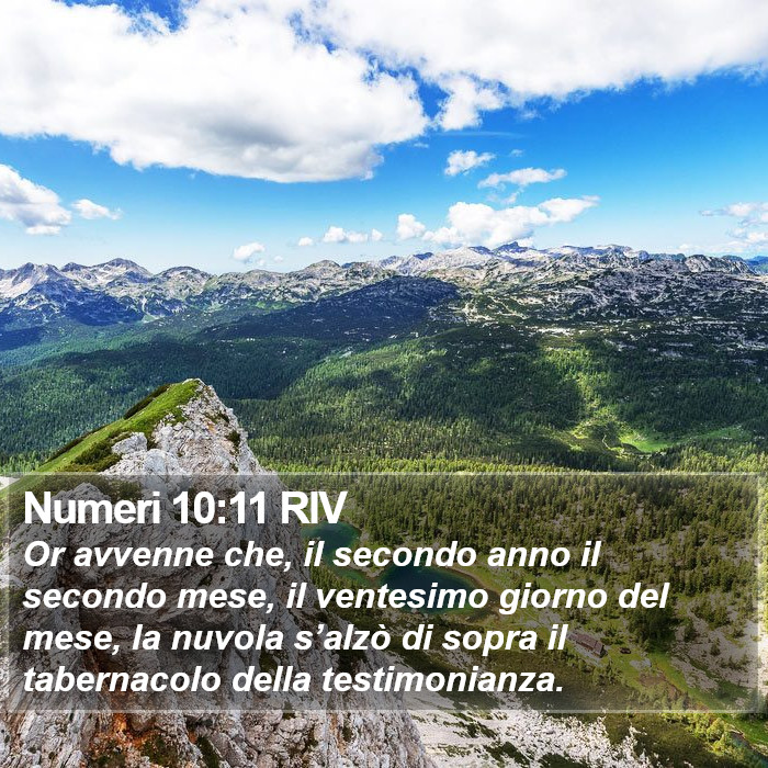 Numeri 10:11 RIV Bible Study