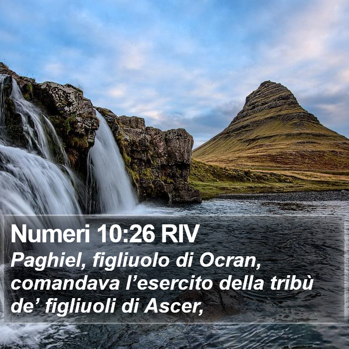 Numeri 10:26 RIV Bible Study