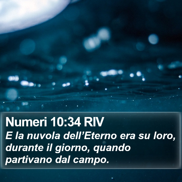 Numeri 10:34 RIV Bible Study