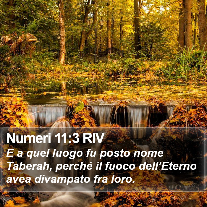 Numeri 11:3 RIV Bible Study