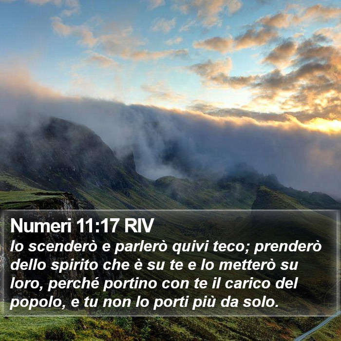 Numeri 11:17 RIV Bible Study