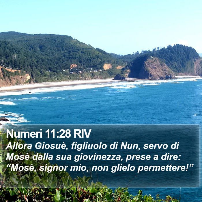 Numeri 11:28 RIV Bible Study