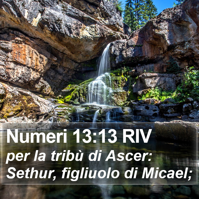 Numeri 13:13 RIV Bible Study