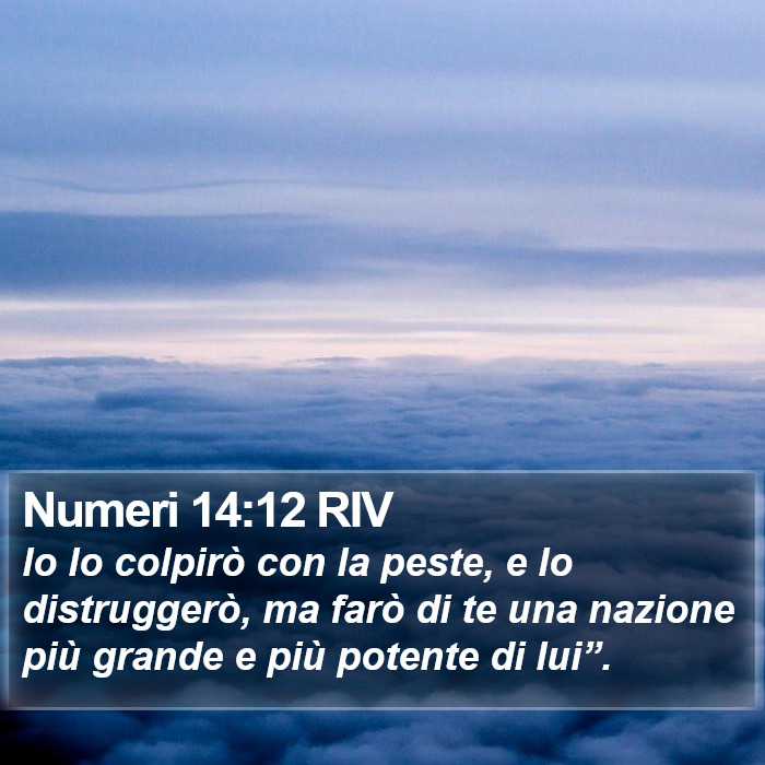 Numeri 14:12 RIV Bible Study