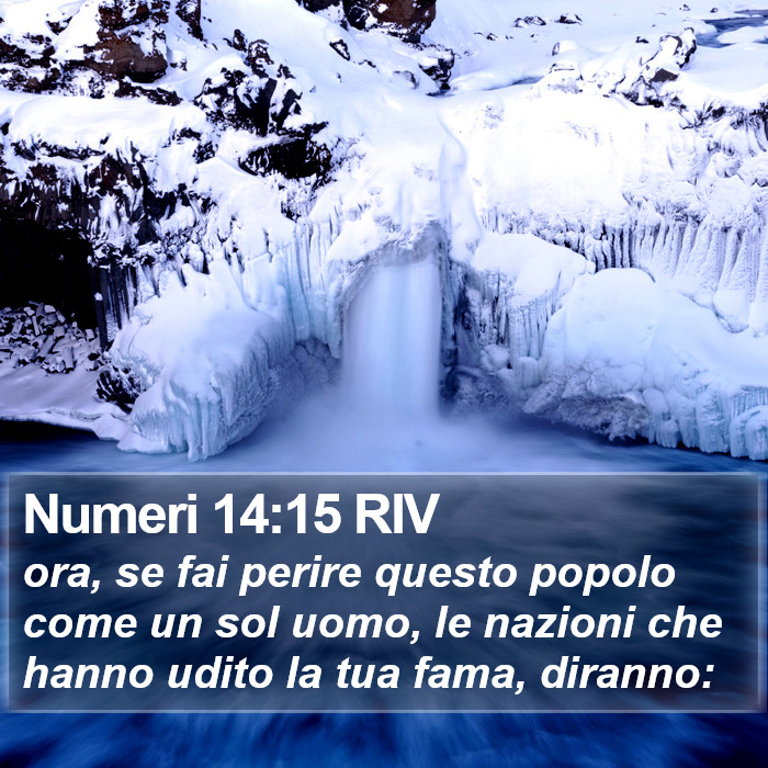 Numeri 14:15 RIV Bible Study