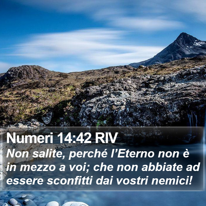 Numeri 14:42 RIV Bible Study