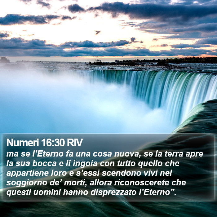 Numeri 16:30 RIV Bible Study