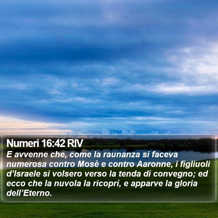 Numeri 16:42 RIV Bible Study