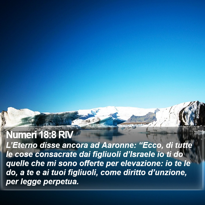 Numeri 18:8 RIV Bible Study