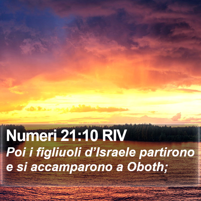 Numeri 21:10 RIV Bible Study