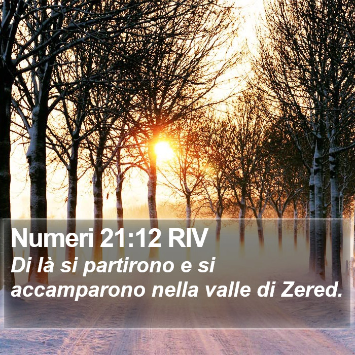 Numeri 21:12 RIV Bible Study