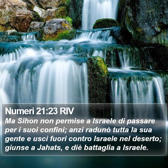 Numeri 21:23 RIV Bible Study