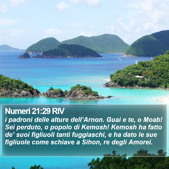 Numeri 21:29 RIV Bible Study