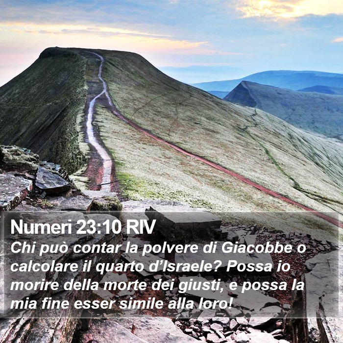 Numeri 23:10 RIV Bible Study