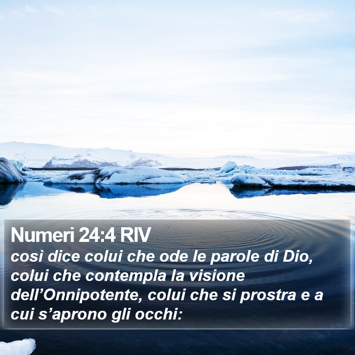 Numeri 24:4 RIV Bible Study