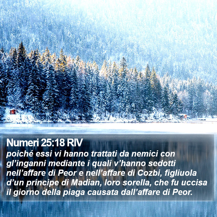 Numeri 25:18 RIV Bible Study