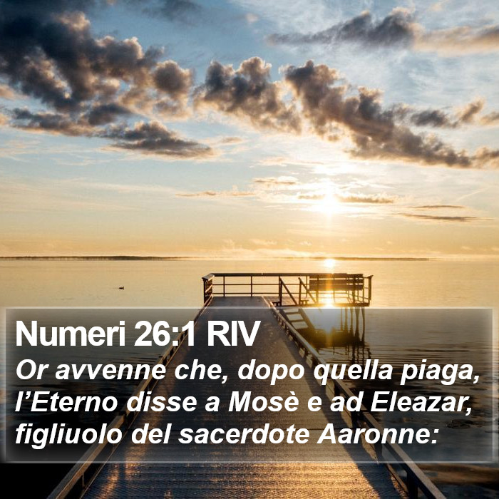 Numeri 26:1 RIV Bible Study