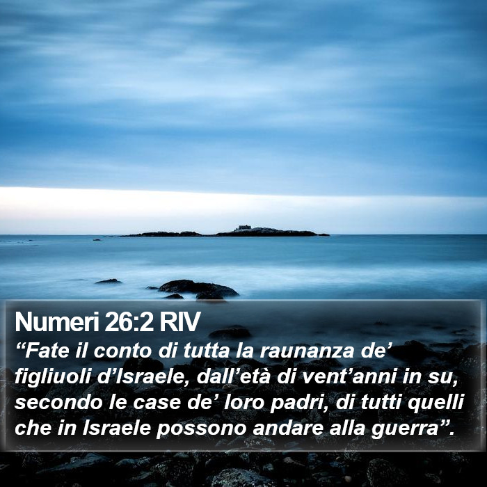 Numeri 26:2 RIV Bible Study