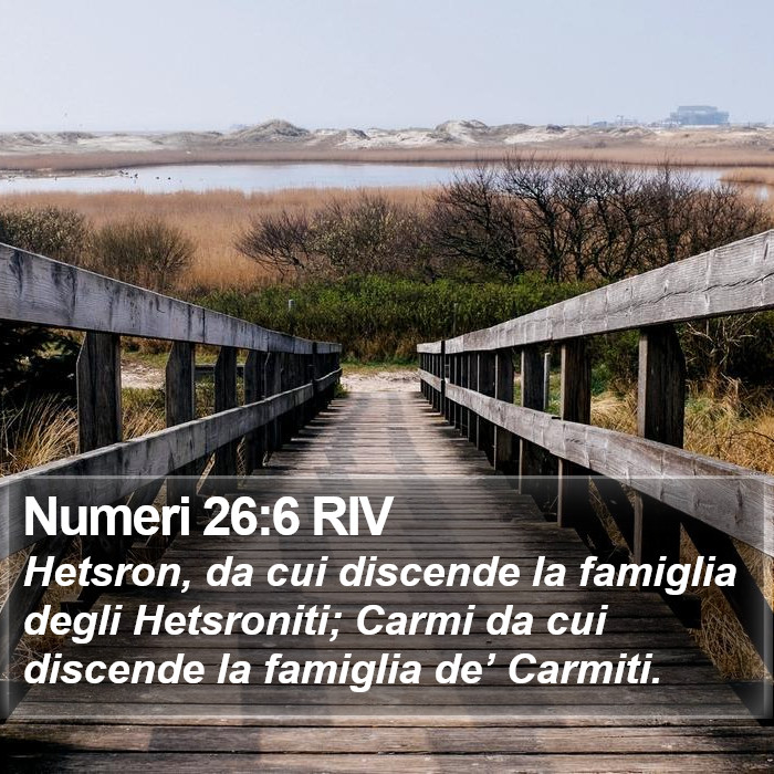 Numeri 26:6 RIV Bible Study
