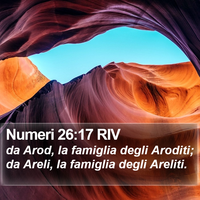 Numeri 26:17 RIV Bible Study