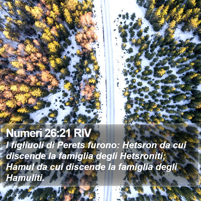 Numeri 26:21 RIV Bible Study