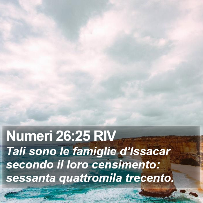 Numeri 26:25 RIV Bible Study