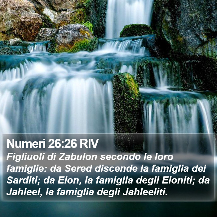 Numeri 26:26 RIV Bible Study