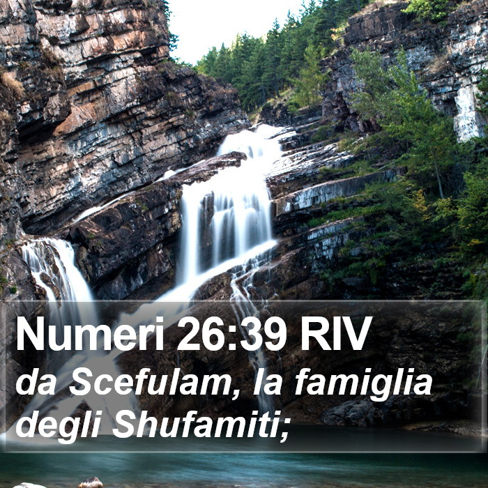 Numeri 26:39 RIV Bible Study