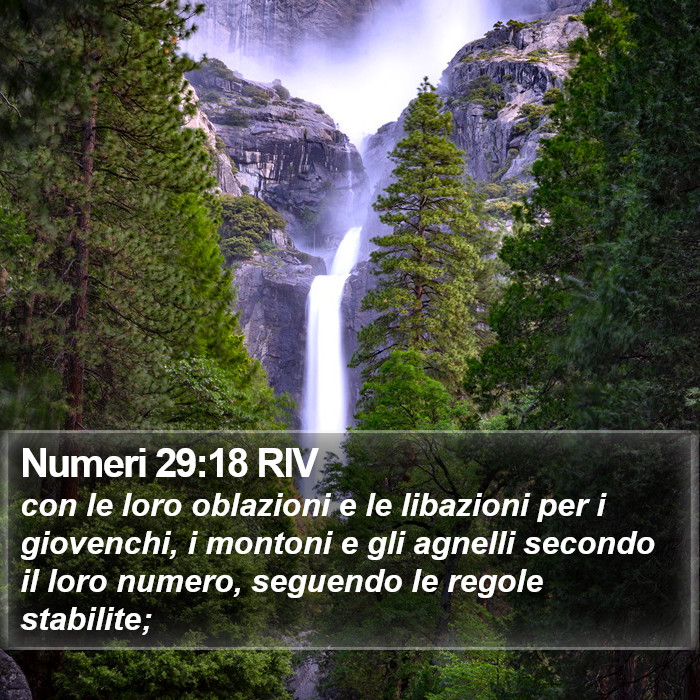 Numeri 29:18 RIV Bible Study