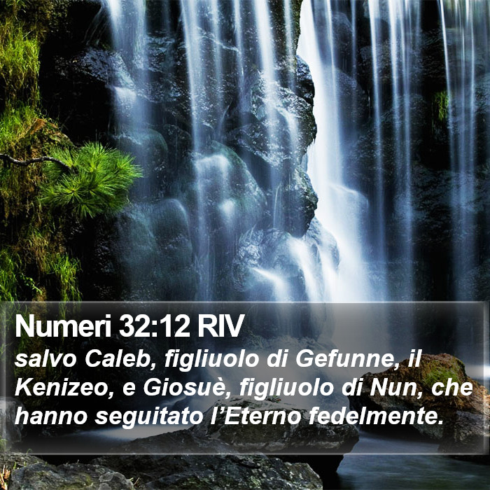 Numeri 32:12 RIV Bible Study