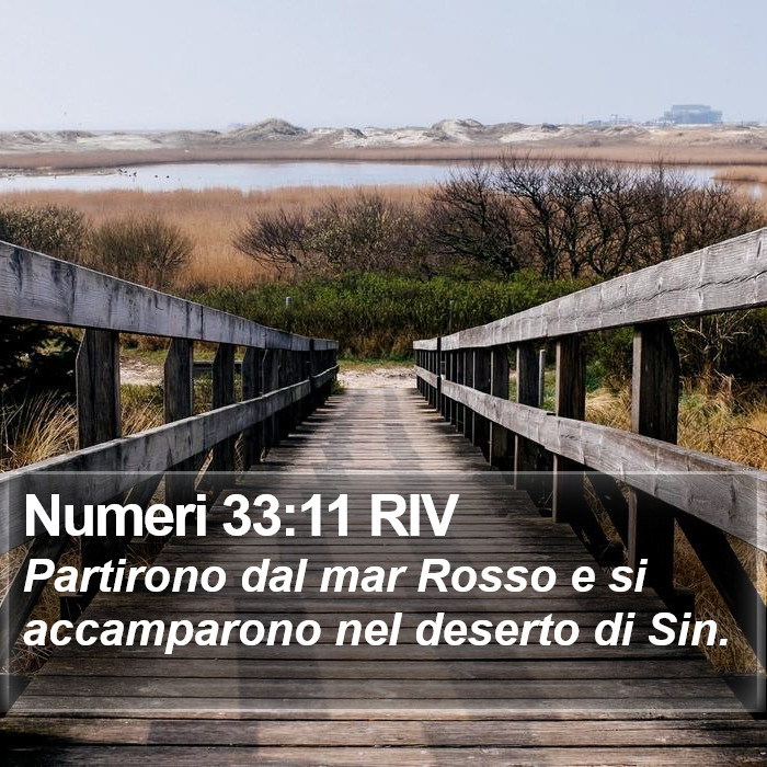 Numeri 33:11 RIV Bible Study