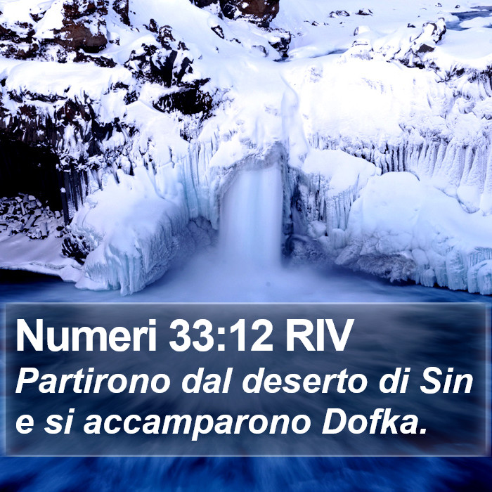 Numeri 33:12 RIV Bible Study